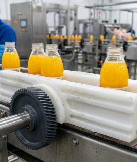 Indústria Alimentícia: Como a Usinagem de Polímeros Garante Segurança Sanitária e Evita Contaminações