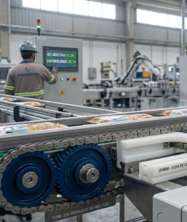 Guia de Engenharia: Como a Usinagem Técnica de Polímeros Evita Paradas de Linha e Eleva o OEE Industrial